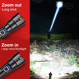 Lampe de Poche LED Ultra Puissante