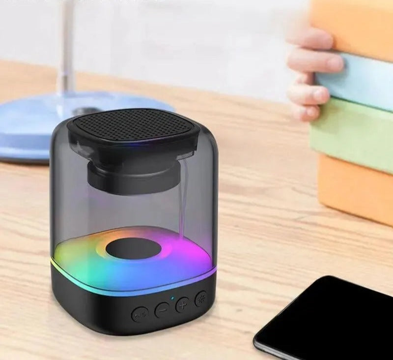 Wireless mini Bluetooth speaker with high-efficiency amplifier