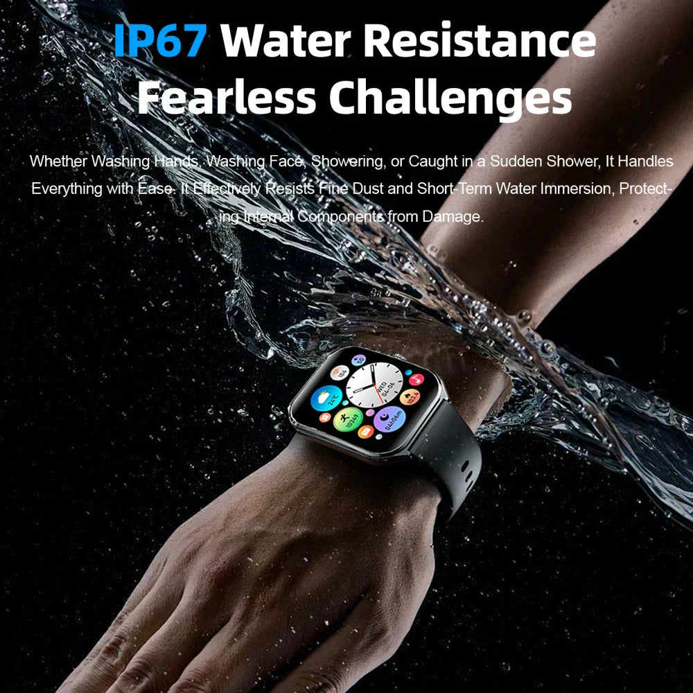 Montre Connectée Ultra Fine - Écran AMOLED HD 1.96" + 1 Bracelet OFFERT