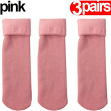 Lot de 3 Chaussettes Doublées Velours - Confort et Chaleur