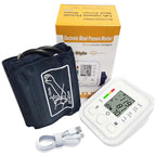 Easy-to-use blood pressure monitor with LCD display