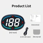 Car Digital Head-Up Display Speedometer
