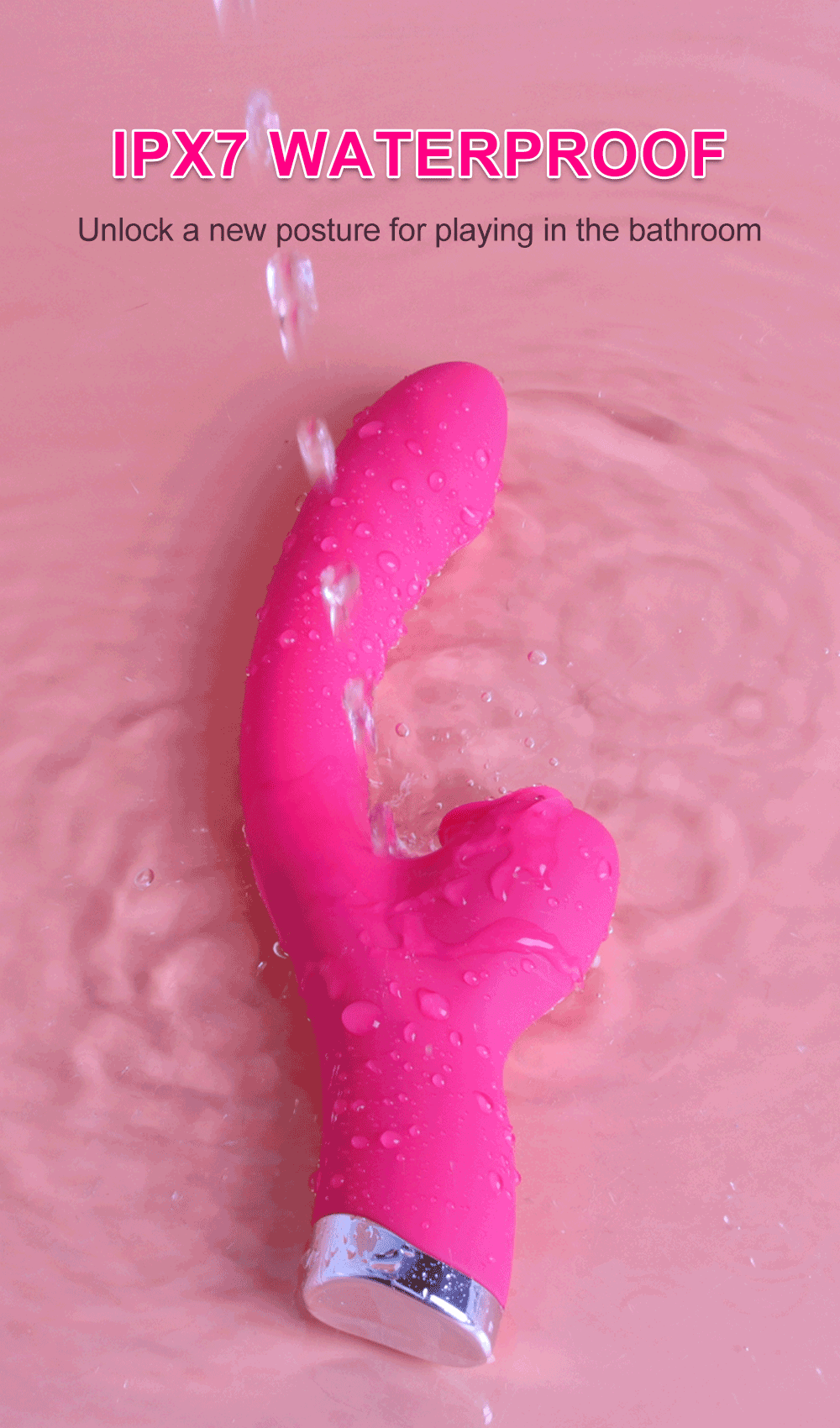 CANDY LUSH - 2-in-1 Vibrator - 20 Modes of Intense Pleasure