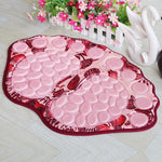 Tapis de bain ultra absorbant en forme de pieds