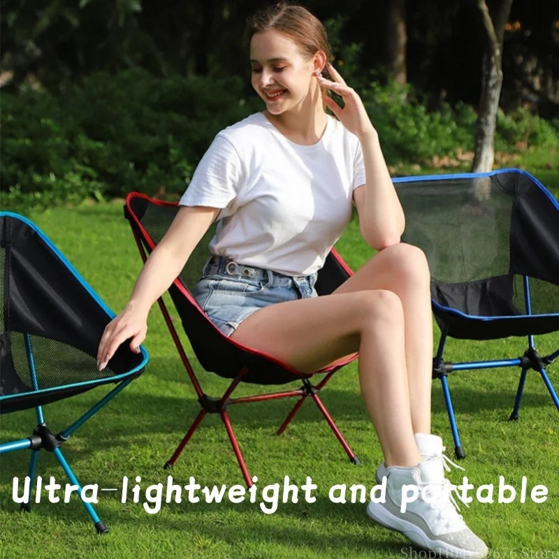 Ultralight Aluminum Alloy Folding Chair – Outdoor