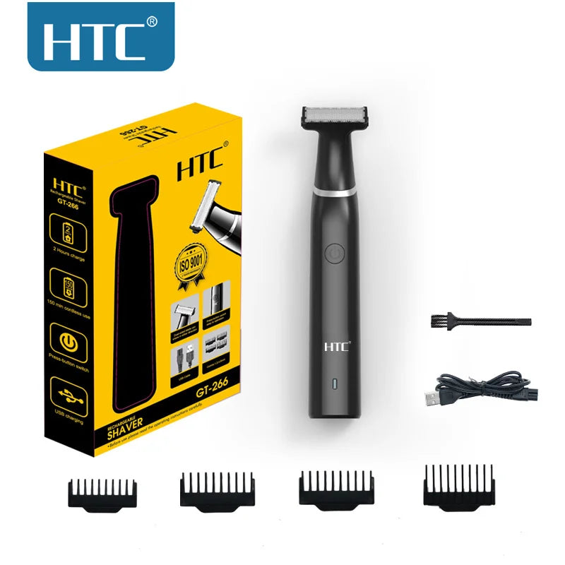 Tondeuse électrique sans-fil HTC - Corps et Barbe