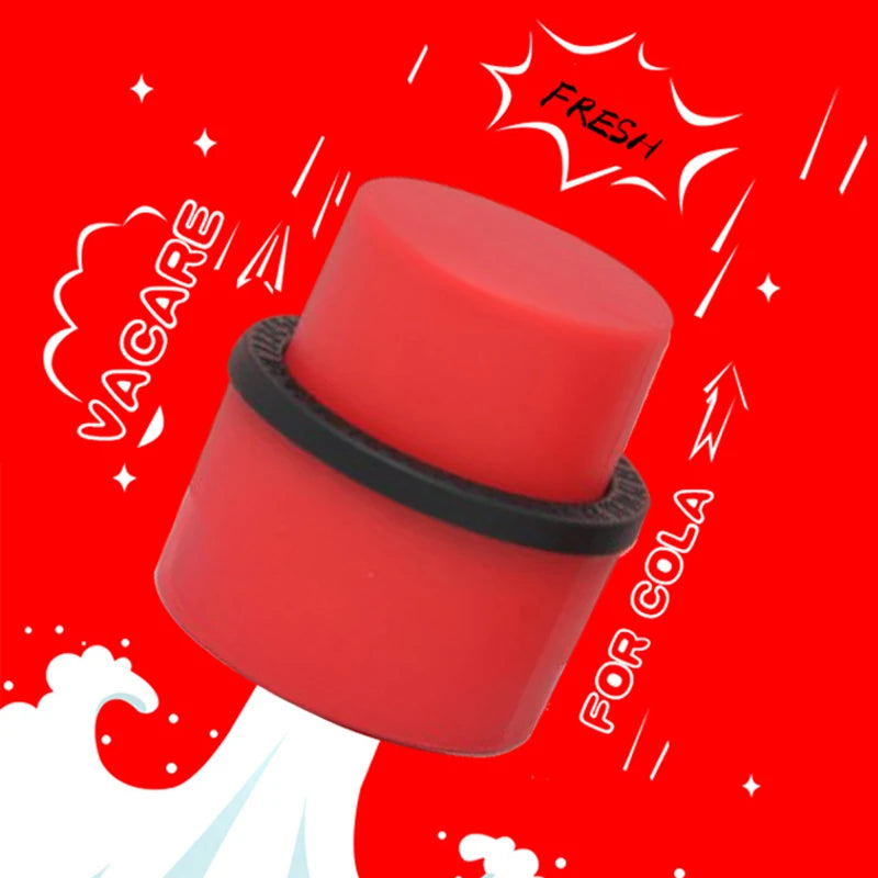 5x Bouchons à pression avec date pour bouteille de soda gazeuse sous vide
