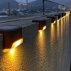 4 Lampes Solaires LED Extérieur Imperméables pour Escaliers & Rambarde
