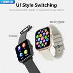 Smartwatch 2025 - Bluetooth Calls & Music