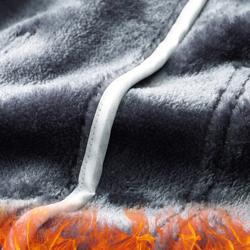Men's Elegant Winter Trousers with Ultra-Warm Fleece Lining