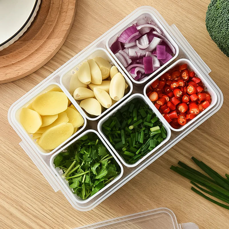 Panier Fraîcheur Réfrigérateur - Fruits & Légumes 4/6 Compartiments