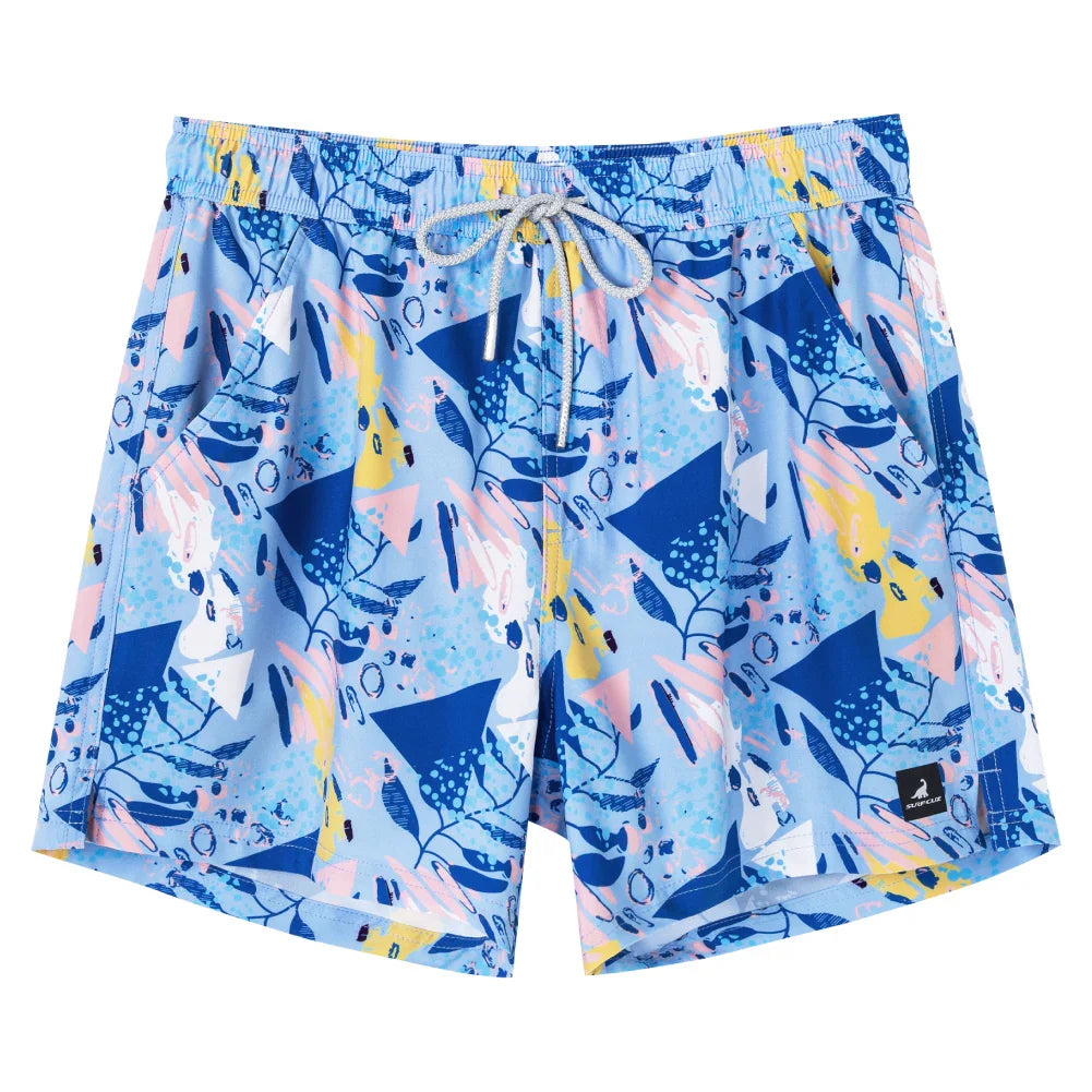 Swimsuit with integrated compression lining