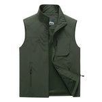 Gilet Demi Saison Léger et Multi Poches