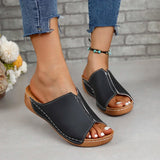 Mules Talons Compensés