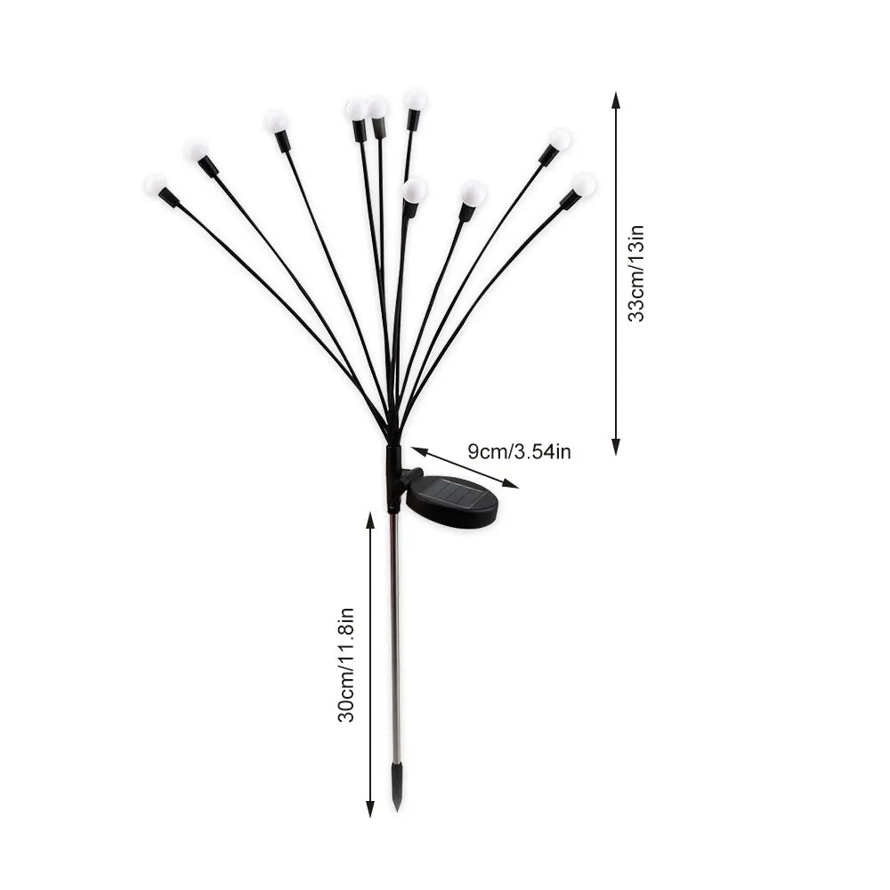 Solar Fairy Firefly Lamp