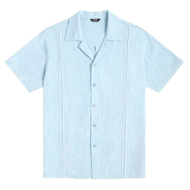 Chemise Guayabera à manches courtes