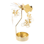 Rotating Metal Candle Holder - Magical Effect