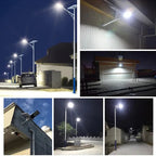 Réverbère Solaire LED 200W avec Télécommande