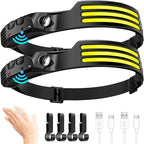 230° Wide-Beam Headlamp & Motion Sensor