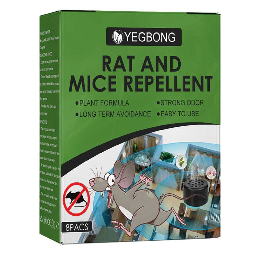 8x Indoor/Outdoor Rat & Mouse Repellents