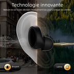 Bouchons d'Oreilles Anti-Bruit Réutilisables - Ronflements & Concentration