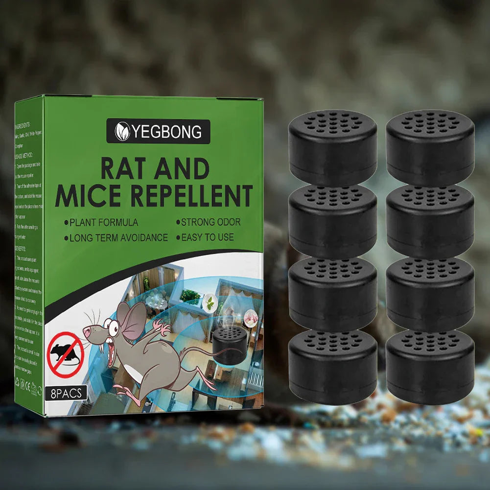 8x Indoor/Outdoor Rat & Mouse Repellents