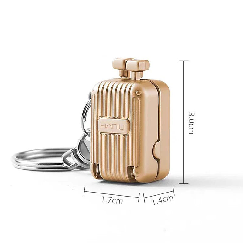 Original Compact Steel Nail Clipper Keychain