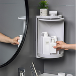 Etagère d'angle rotative 360°