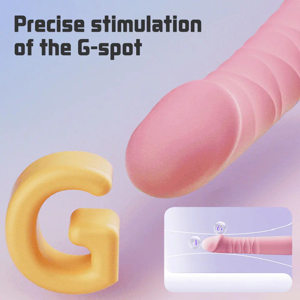PINKY - Telescopic female vibrator - 10 Vibrations