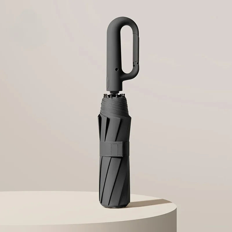 Reinforced Windproof Umbrella - Ergonomic and Practical Handle