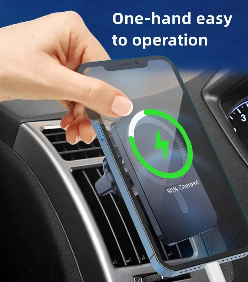 Support de Téléphone pour Voiture - Chargeur à Induction Intégré
