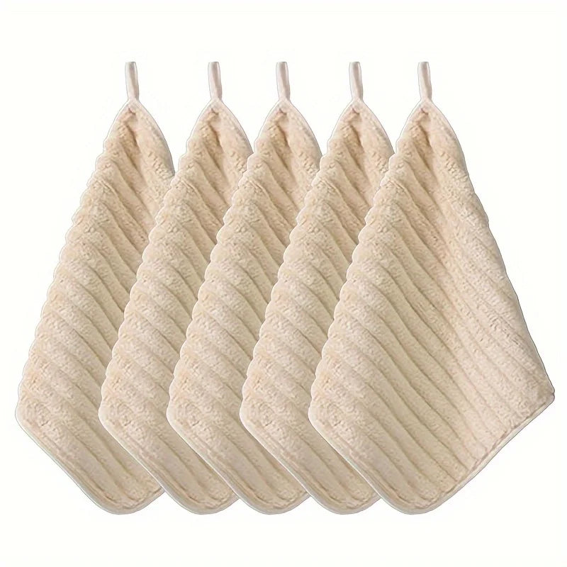 5PCS Set of Super Absorbent Hand Towels