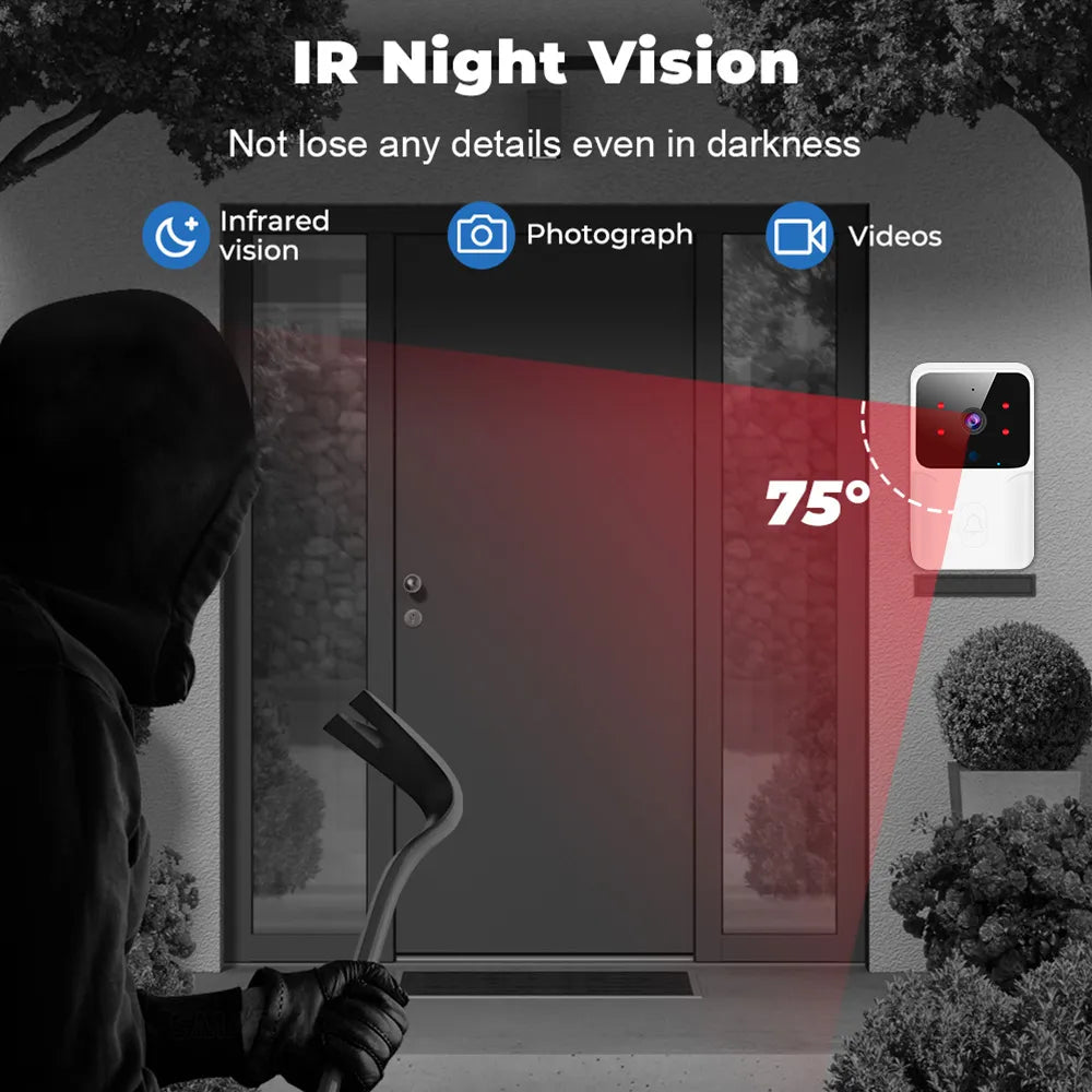 Wireless WiFi Video Smart Doorbell