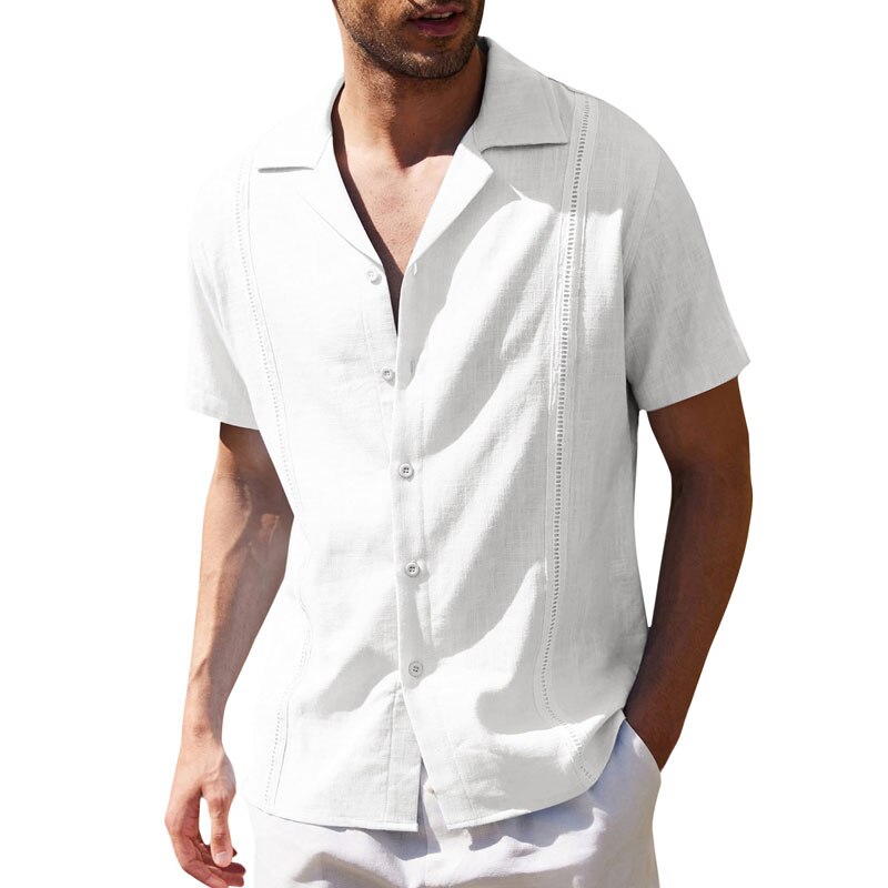 Chemise Guayabera à manches courtes