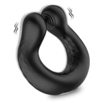 Anneau vibrant en silicone - Homme