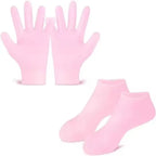 2-Pack Hydrating Gel Socks for Dry Feet & Hands