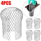 4-Pack Aluminum Gutter Leaf Strainer