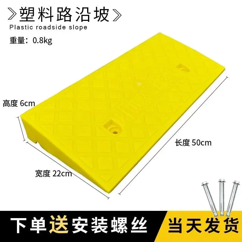 Removable Curb and Step Access Ramp