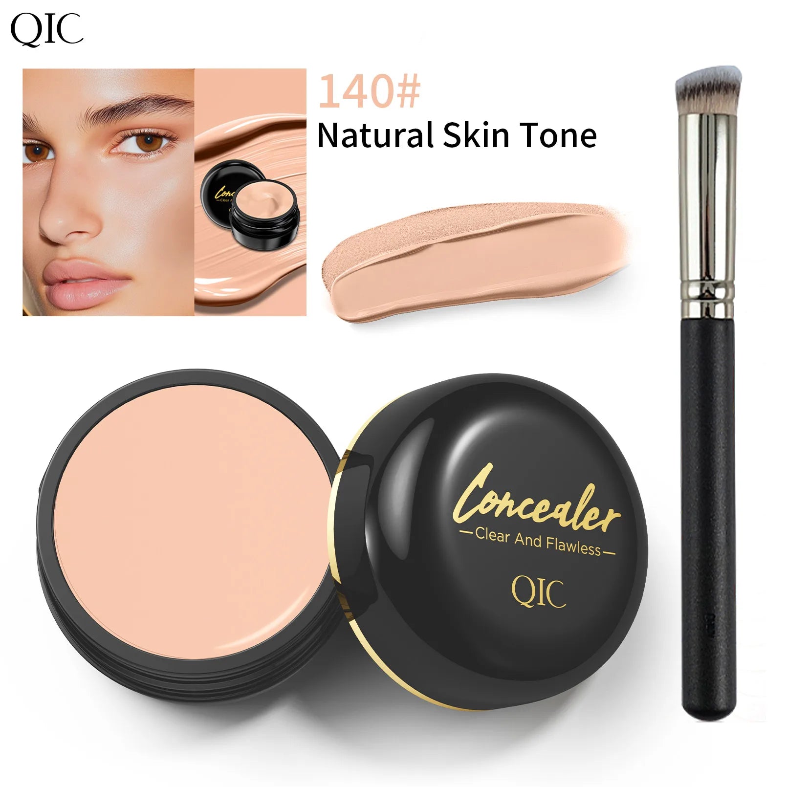ULTRA-Covering Long-Wear Concealer + FREE Brush