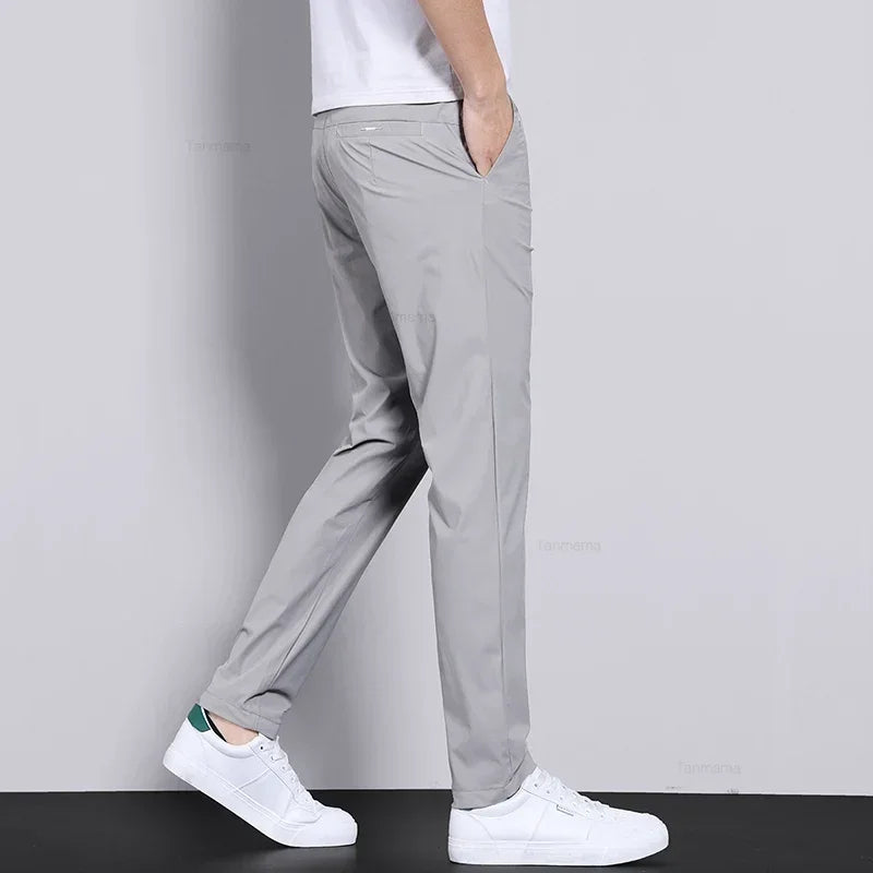Men's Flowy Trousers – Lightweight, Moisture-Wicking