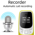 Mini téléphone portable double carte SIM
