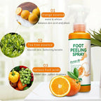 Spray Exfoliant pour Pieds à l'huile d'Orange