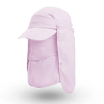 Casquette 4en1 avec masque intégré anti-UV