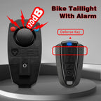 Lumière de Vélo avec Alarme de Détection
