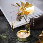 Rotating Metal Candle Holder - Magical Effect