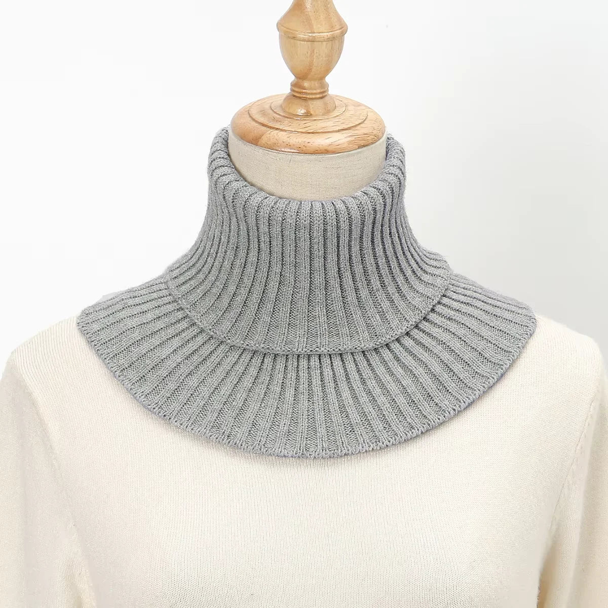 Warm Knit Mock Neck