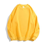 Sweat Shirt Mixte Surdimensionné à Col Rond