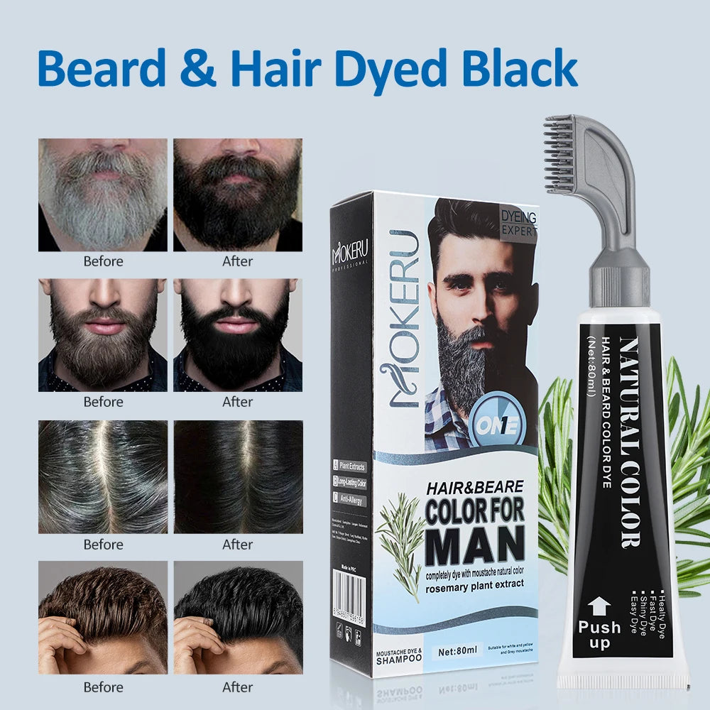 Semi-Permanent Beard Dye Kit