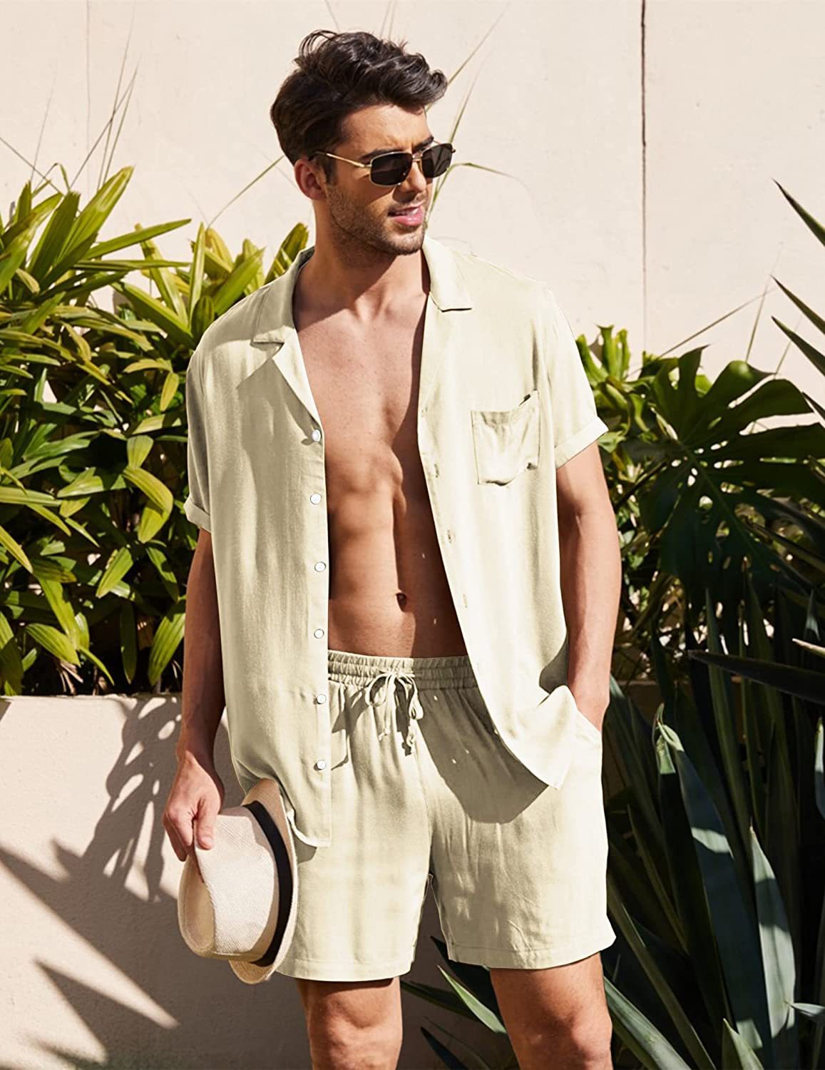 Ben - Men's 2-piece linen set
