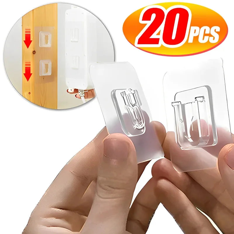 Trace-Free Waterproof Wall Mounts - Pack of 20